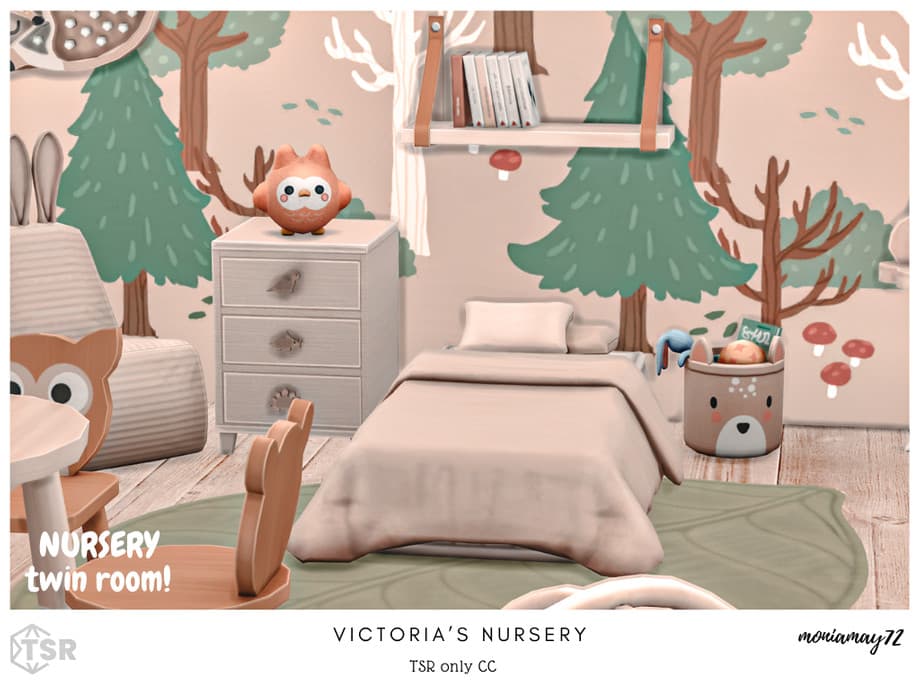 Галерея мода Детская комната Victoria's Nursery CC (лот) #3